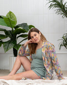 Woman in Organic Cotton Lounge Set