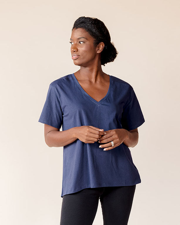 Navy Blue Everyday Everyway Nursing Top